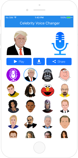 Download Celebrity Voice Changer in the App Store